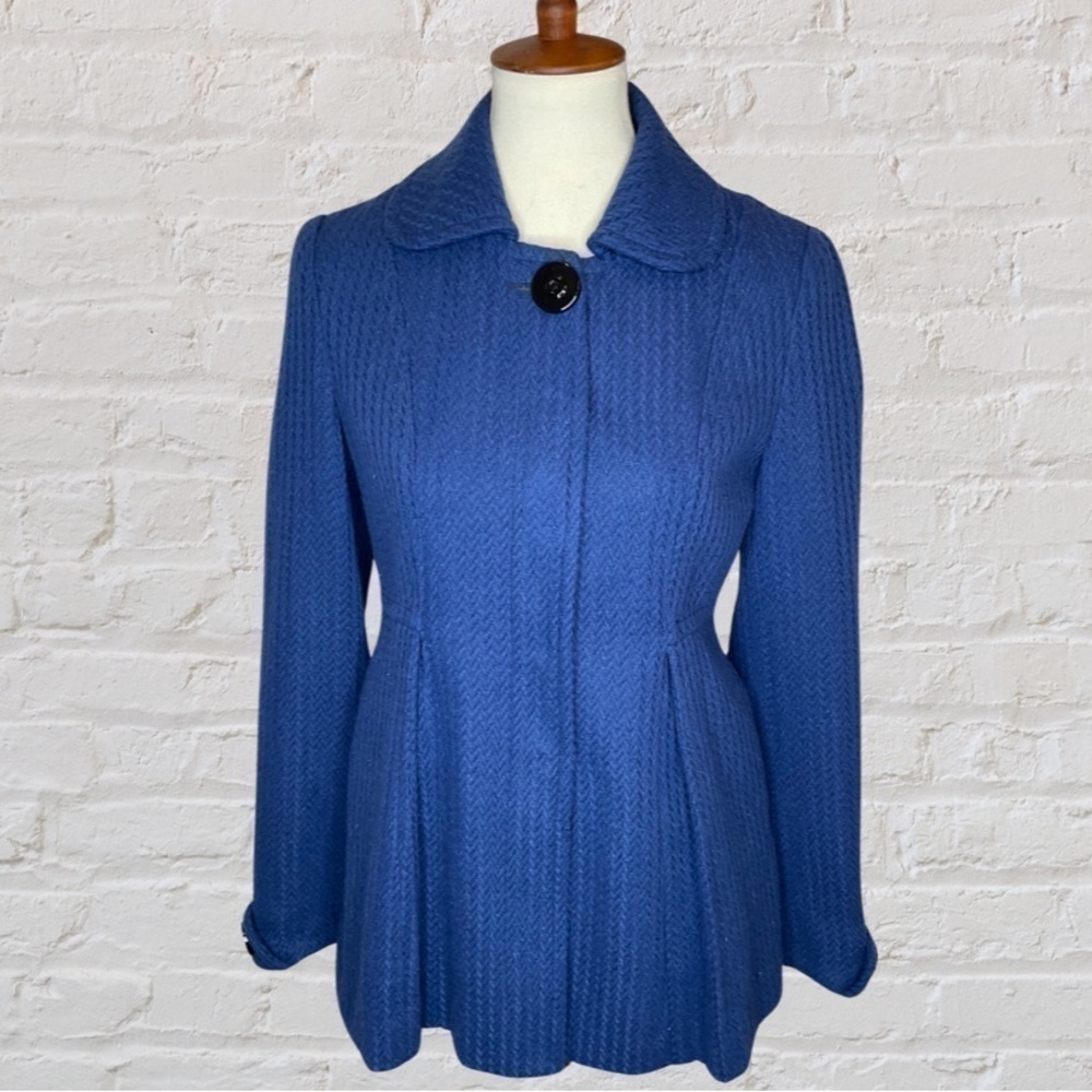 Tulle brand blue pea coat - Picture 2 of 8